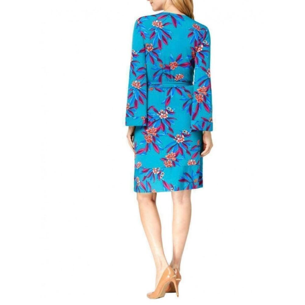 Calvin Klein wrap around midi dress size 4